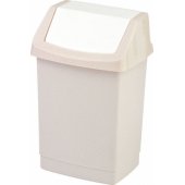 Curver tilting trash garbage can 25L beige (CUR000281)