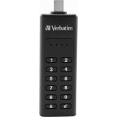 64GB Keypad Secure USB 3.2 juodas