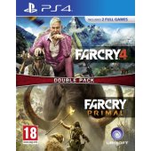 Far Cry 4 ir Far Cry: Primal dvigubas rinkinys PS4
