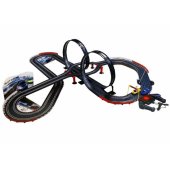 Ogromny Tor Wyścigowy 2 Pętle 1:43 Autka Pilot 1020 cm Światła