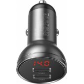 Digital Display Car Charger 24W (CCBX-0G)