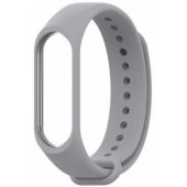 Xiaomi Mi Band 3/ 4/ 5/ 6 pilkas banguotas dirželis