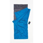 Travel Sheet Silk Rhino/ Cornflower