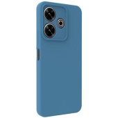 "Premium Magnetic Soft Touch Silicone Xiaomi Redmi 13 4G" Navy Blue