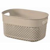 Basket Filo Beige 6L 27x22x15cm