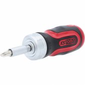 6 in 1 Mini ratchet bit driver, 1/ 4´´, KS Tools