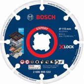 Bosch X-LOCK diamond metal disc 115mm, cutting disc 2608900532