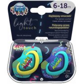 Silicone Symmetrical Neon Love 6-18m Blue