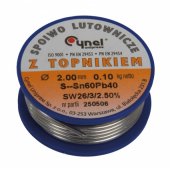 Mega Cyna z kalafonią do lutowania 1.0mm szpula 100g (60312)