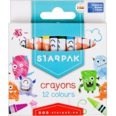 Starpak 12 vaškinių kreidelių STARPAK PUD12/ 144