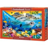 Castorland dėlionė 1000 delfinų tropikuose CASTOR