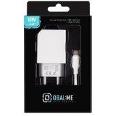 Wall Charger USB-A 10W + USB-A to USB-C cable 1m White