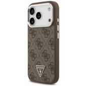 4G Triangle Logo MagSafe Case iPhone 17 Pro Brown