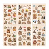 Capybara Sticker Set For Personalizing Decoration 110pcs.
