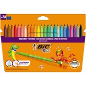 Bic KIDS flomasteriai, 24 spalvos (BIC841803)