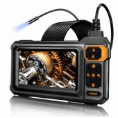 Laidinė endoskopinė apžiūros kamera, 8 LED, LCD 4.3®® IP67