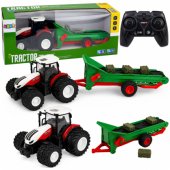 Remote Controlled Agricultural Tractor with Conveyor Belt RC Bale Ligh