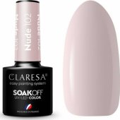 Claresa Claresa Soak Off UV/ LED Nude hibridinis lakas 102 5g