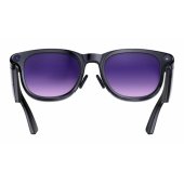 A2 AI UV Sunglasses with Purple Lenses Black