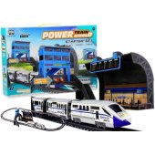 Commuter Train 244 cm Batteries + Railway Station + Carriage