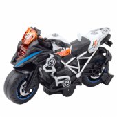 DIY Racing Bike Twisting Disassembly Lights Sounds Black