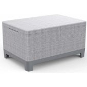 Scandi Storage Table Light Grey