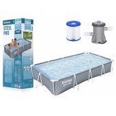 Karkasinis baseinas 366 x 201 x 66 cm Bestway 561FV