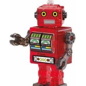 Bard Crystal Puzzle Robot, raudonas (224454)