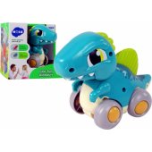 Dinosaur on Wheels Blue Figure