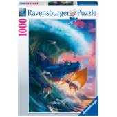 _7168685 Ravensburger Puzzle 1000 pc Powerful Dragon