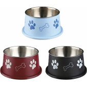 Trixie metalinis dubenėlis su plastikine danga 0.4l 14cm
