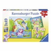 Puzzle 3x49 Fairyland Ponies