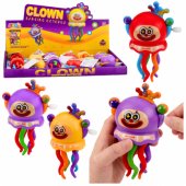 Wind-up Octopus Clown Toy Rides and Moves Tentacles