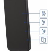 „Matt Case Motorola Moto G34 5G“, juodas