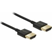 DELOCK HDMI CABLE HIGH SPEED ETHERNET 4K 3D 0.25M