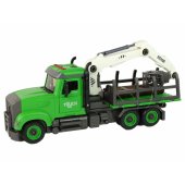 Green Timber Truck