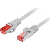 Patchcord cat.6 FTP 1.5m pilkas