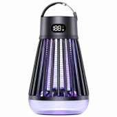Electric Mosquito Killer Lamp with UV Light, Black