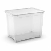 Basket T Box skaidrus 70L 39x56x43cm