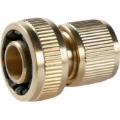 Greenmill 3/ 4" žalvarinė greitoji jungtis su uždarymo funkcija (GB1030C)