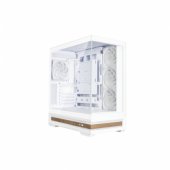 P40 NAMU, ATX Mid Tower PC Case, 4 x 120mm ARGB Fans, White