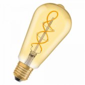 LEMPUTĖ LED EDISON 4W E27 820 300LM FIL