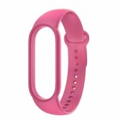 Xiaomi Mi Band 5/ 6 rožinis silikoninis dirželis