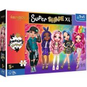 Trefl Puzzle 104 pieces Super Shapes XL Stylish Rainbow High