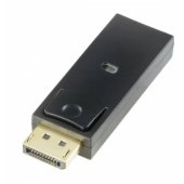 DisplayPort HDMI adapter with audio FHD 60Hz Black