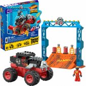 Hot Wheels Monster Trucks Bone Shaker Crash Set, žaislinė transporto priemonė (151 piec