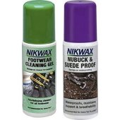 Nikwax Nikwax nubuko ir zomšos priežiūros rinkinys + valomasis gelis