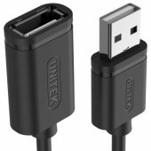 USB 2.0 prailginimo kabelis 1.5 m (Y-C449GBK)