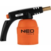Gas blowtorch for 190 g cartridges, piezo ignition