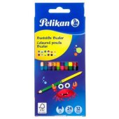 Pelikan Kredki dwustronne 12 sztuk - 255836